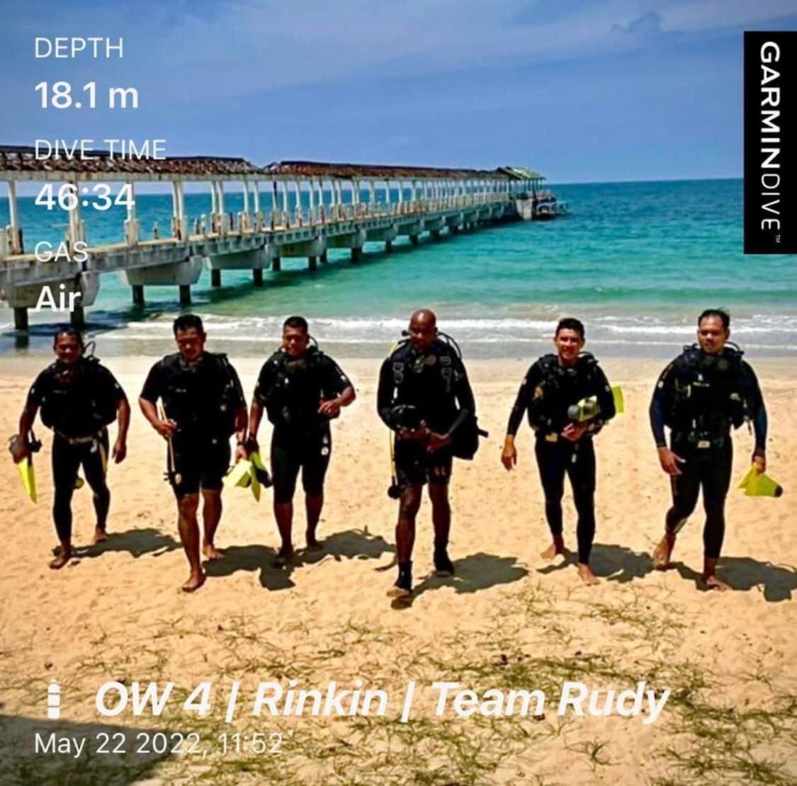 Tiongman Scubadive & Lodge Kampong Juara Ngoại thất bức ảnh