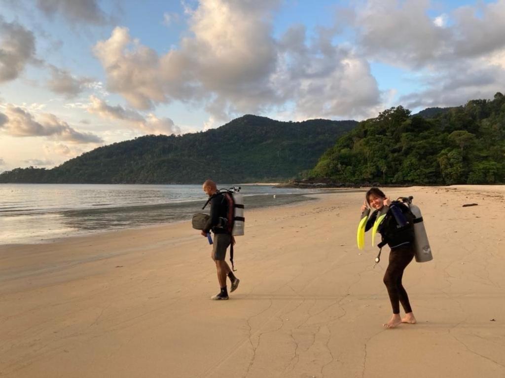 Tiongman Scubadive & Lodge Kampong Juara Ngoại thất bức ảnh