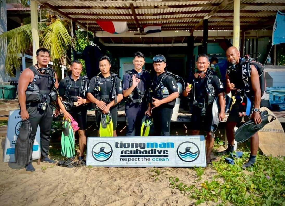 Tiongman Scubadive & Lodge Kampong Juara Ngoại thất bức ảnh